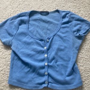 Brandy Button Up Top